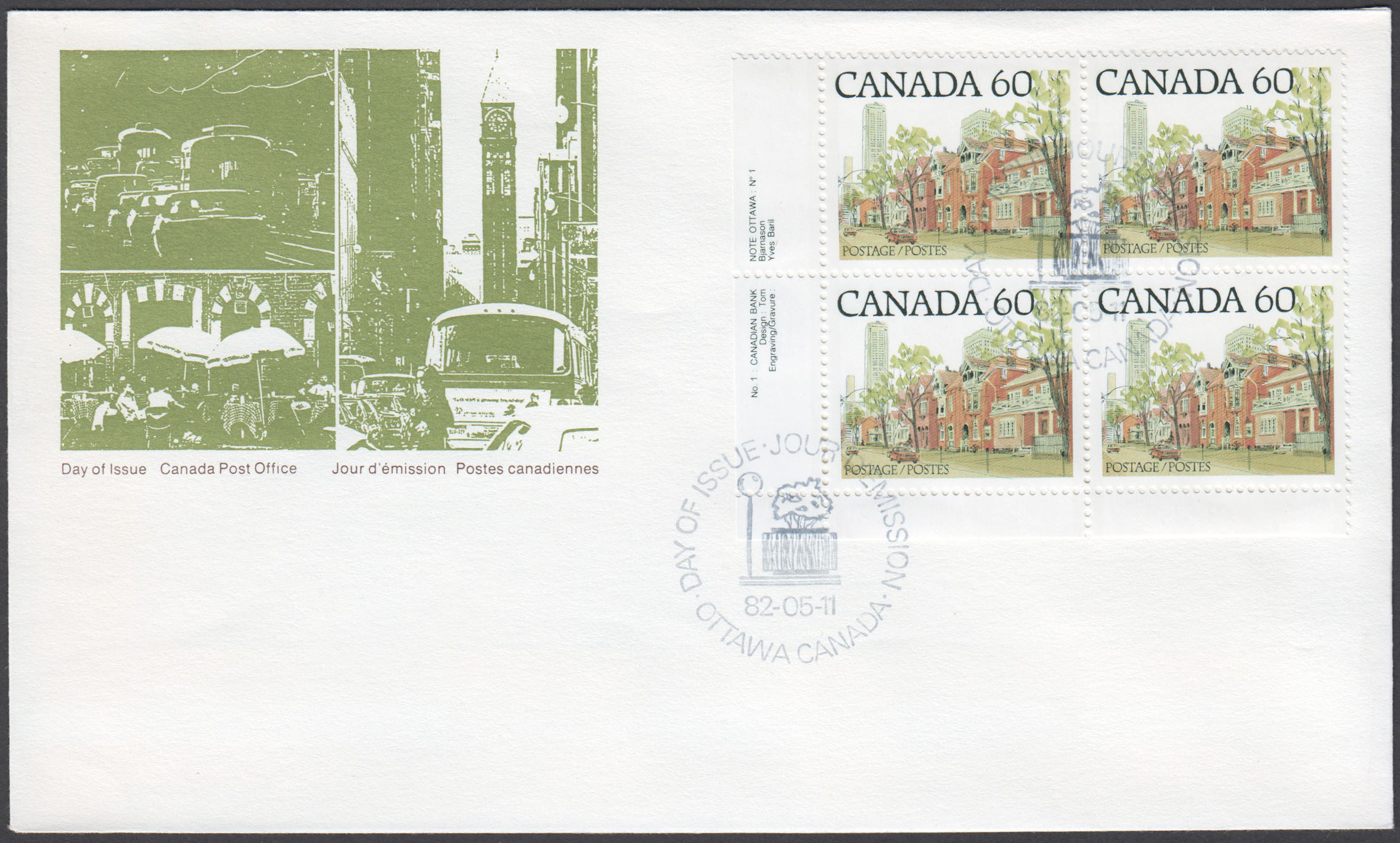 Canada Scott 723C FDC PB LL - Click Image to Close